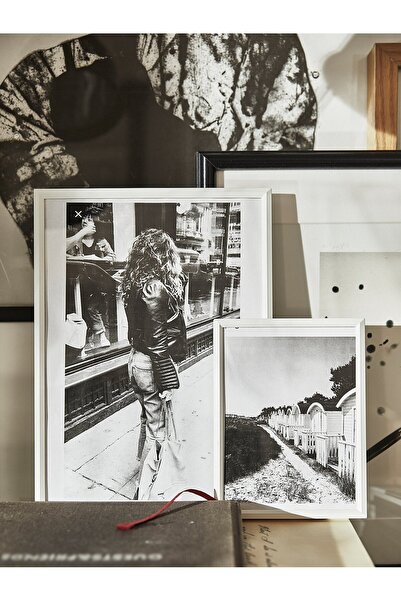 IKEA YLLEVAD Frame, white, 13 x 18 cm