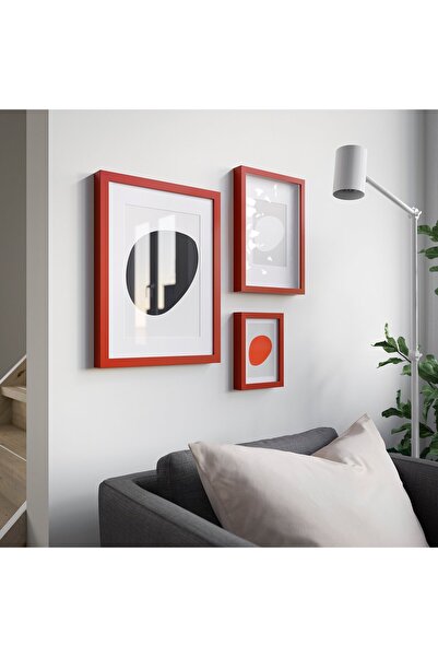 IKEA RÖDALM Frame, red, 30 x 40 cm