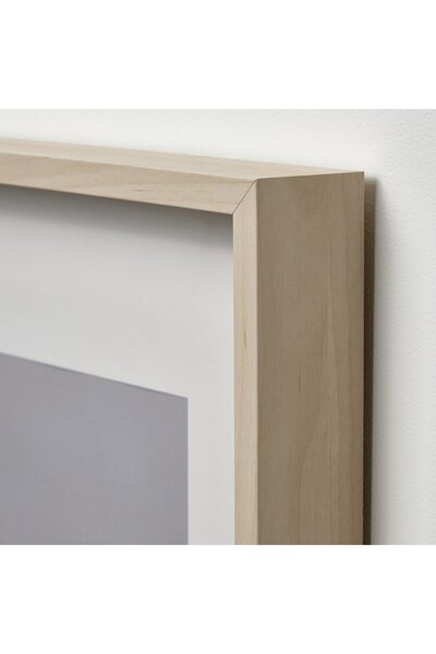 IKEA SANNAHED Frame, birch effect, 25 x 25 cm