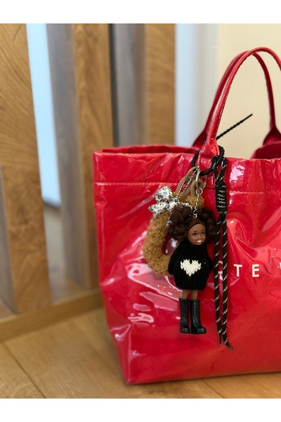 MUJGANERDOGANDESIGN Imported Bag Accessory Meat Doll Charm