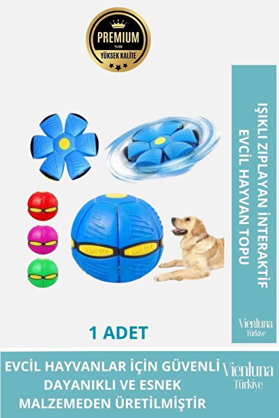 vienluna Özel Üretim Işıklı Zıplayan İnteraktif Evcil Hayvan Topu Fiziksel ve Zihinsel Aktivite