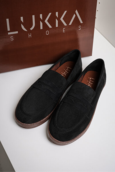 by selvi Lukka Shoes Мъжки обувки от черна кожа Livya