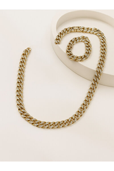 shop Gold Zirkon Taşlı Gurmet Kolye