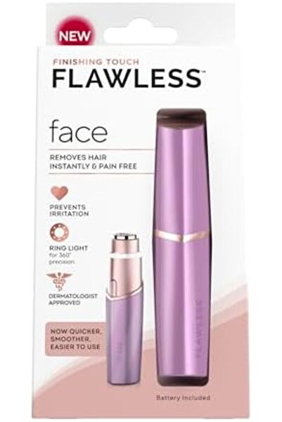 Flawless Finishing Touch Women's Painless Hair Remover, Newest Model (Lavender)