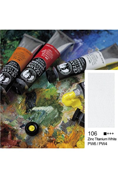 Genel Markalar Bigpoint Extra Fine Yağlı Boya 45 ml Zinc Titanium White 106