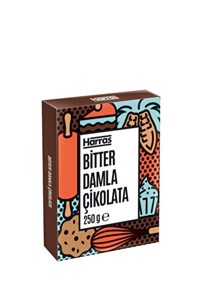 Harras Bitter Damla Çikolata 250 gr.