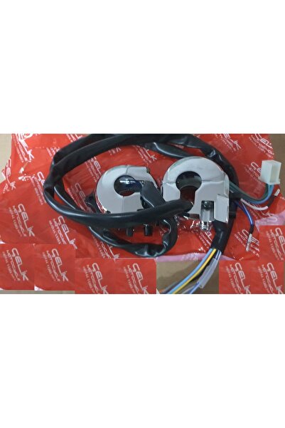 Çelik Cg Kumanda Düğmeleri Sağ Sol Takım Nikel OEM