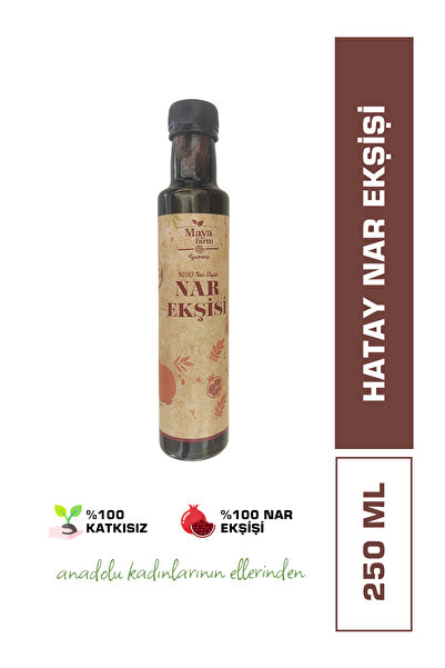 Hatay %100 Nar Ekşisi 250 ml | Doğal ve Katkısız Gurme Lezzet