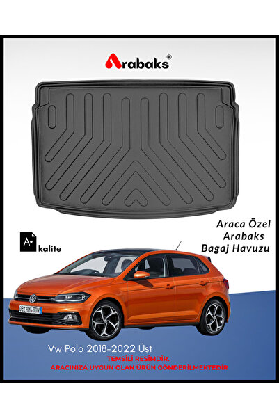 Arabaks Vw Polo 2018-2022 Üst Bagaj Havuzu (A+ Kalite)