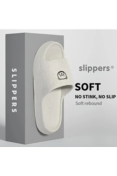 Rediquis Kadınlar İçin Sevimli Kedi Desenli Eva Terlikler, Rahat Açık Yumuşak...