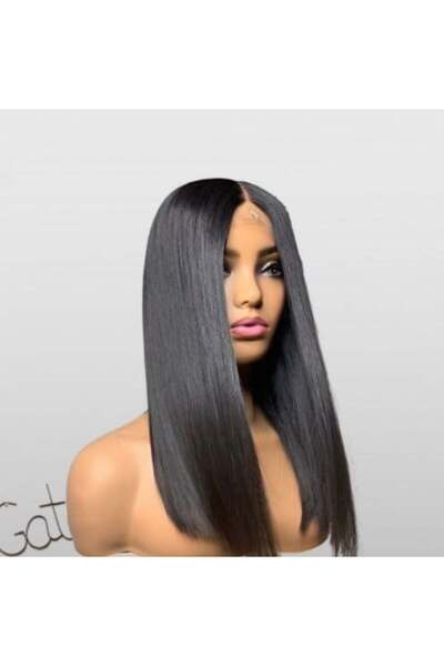 Bella Brazilian Natural Hair Wig Black 16 inch (Malika)
