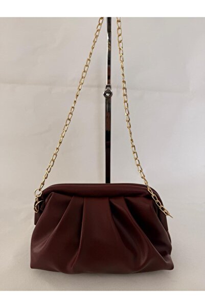 melecco Geantă de umăr și portofoliu pentru femei – cu curea tip lanț, design...