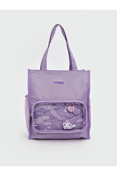LC Waikiki Geantă de umăr pentru fete Lila Kuromi cu imprimeu -Pentru tine-