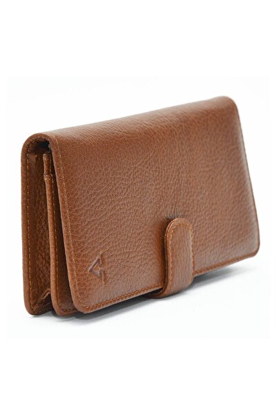 Rich Smith Портфейл с отделение за мобилен телефон, естествена кожа / 1202 Taba (Arsel Parlak)