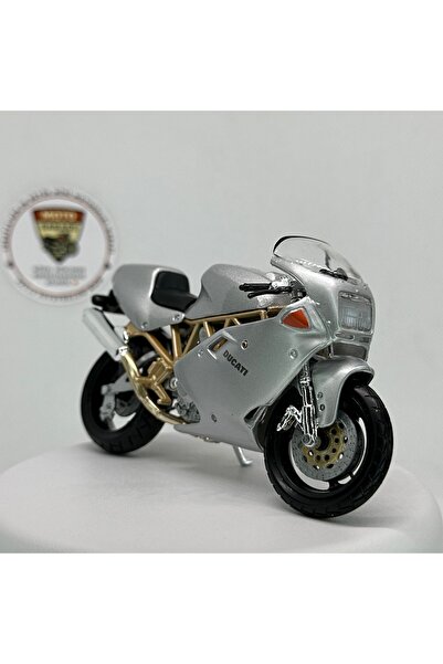 Genel Markalar Ducati 900 supersport 1:18 Diecast Metal Model Motosiklet – Li...