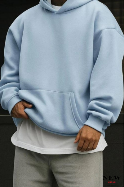 New Shine Hanorac cu glugă unisex