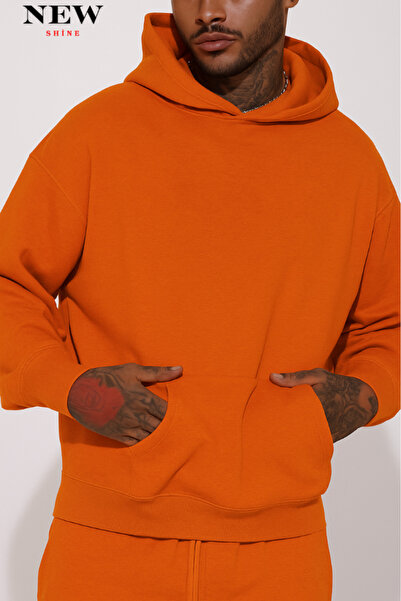 New Shine سويت شيرت بقلنسوة للجنسين