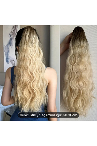 Shein Boutique Ponytail Wig Hairpiece with Clip