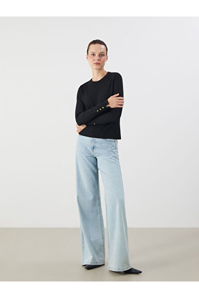 LC Waikiki Sparkling Choices from Shining Store |   Crew Neck Women's Knitwear Sweater