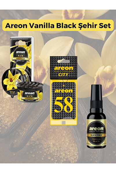 Areon Vanilla Black Şehir Set-58