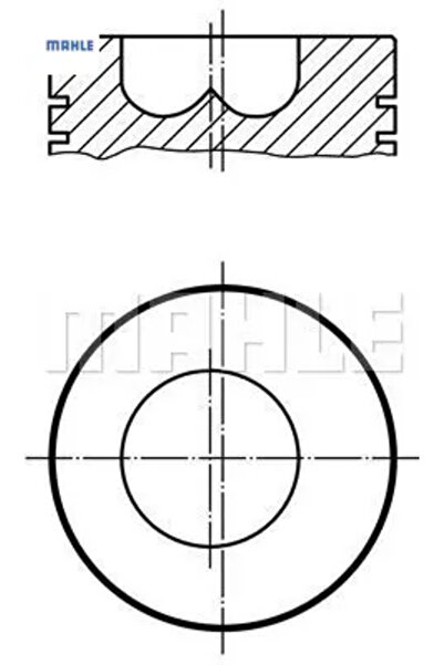 Piston Segman 94,40m+0,40 Boxer-ducato 2.8hdi/jtd.