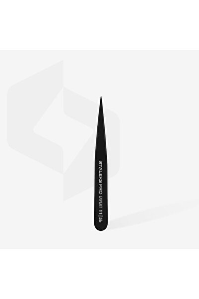 STALEKS Eyebrow Tweezers Pro Expert 11 Type 5 Black
