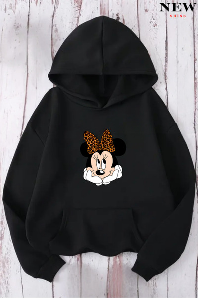 New Shine Cartoon Character Printed Sweatshirt