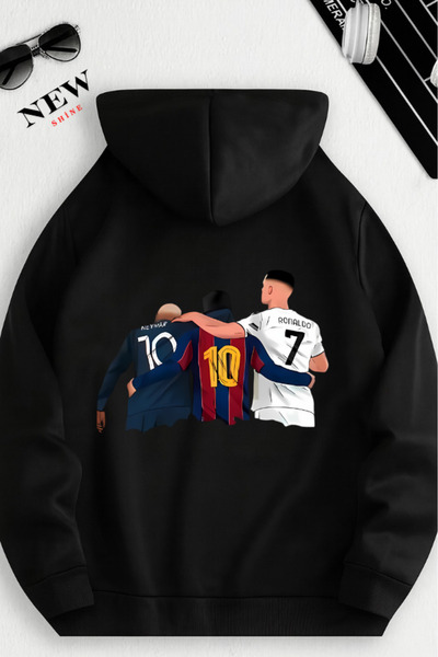 New Shine Φούτερ με στάμπα ποδοσφαιριστή