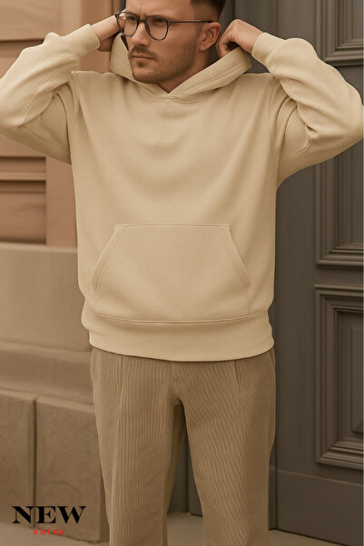 New Shine سويت شيرت بقلنسوة للجنسين