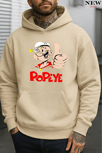 New Shine Hanorac cu imprimeu Popeye