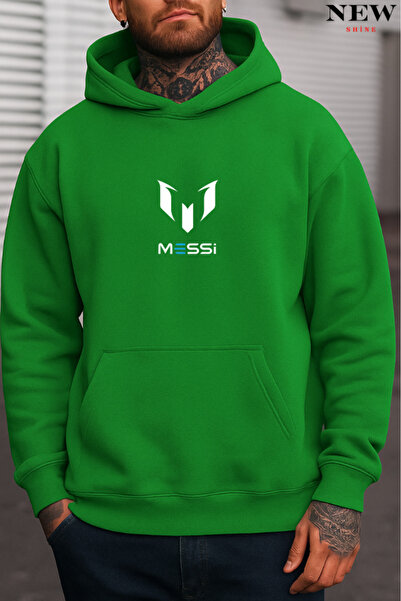 New Shine Hanorac cu imprimeu Messi