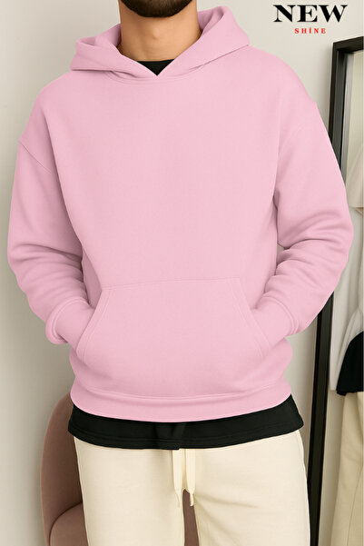 New Shine سويت شيرت بقلنسوة للجنسين