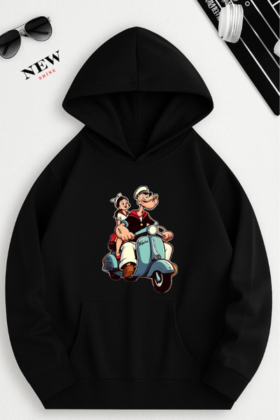 New Shine Hanorac imprimat cu personaje de desene animate