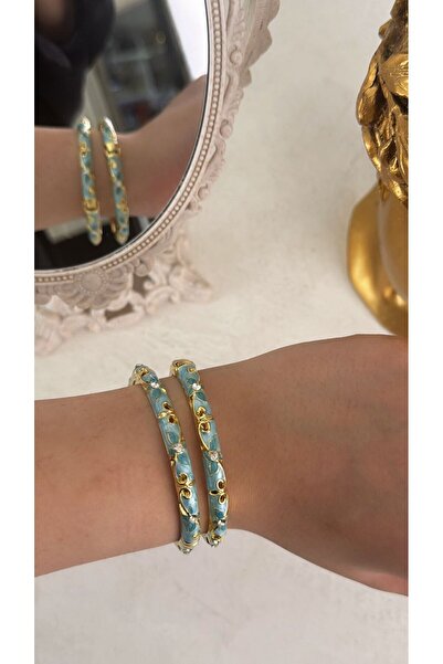 Home MAVİ MİNELİ GOLD KELEPÇE BİLEZİK