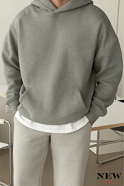 New Shine سويت شيرت بقلنسوة للجنسين