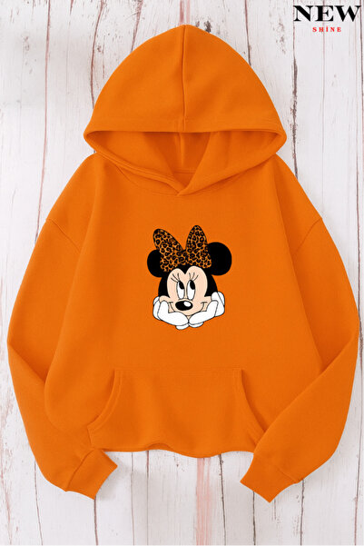 New Shine سويت شيرت مطبوع عليه شخصيات كرتونية