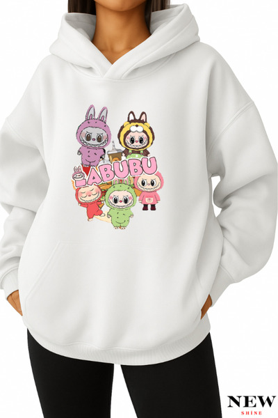 New Shine Φούτερ με στάμπα Labubu