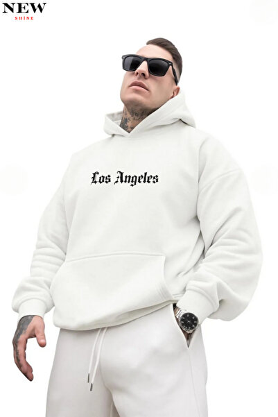 New Shine سويت شيرت بطبعة لوس أنجلوس