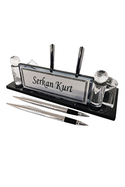 özel yaptır Kişiye Özel Cam Masa İsimliği