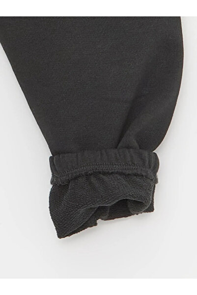 LC Waikiki LCW babyTuruncu Bisiklet Yaka Mickey Mouse Baskılı Erkek Bebek Sweatshirt Ve Eşofman Alt