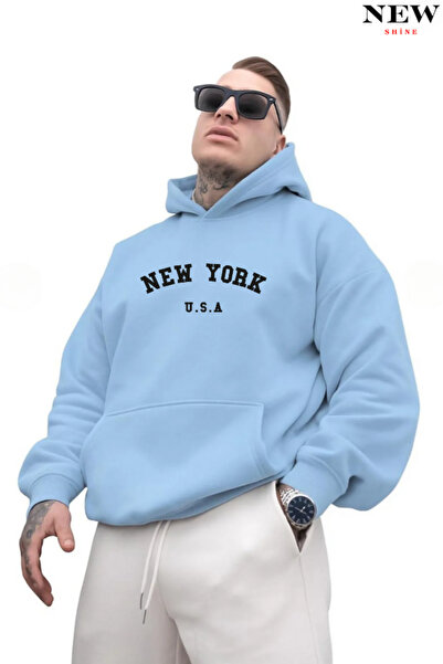 New Shine Sweatshirt sa printom New York USA