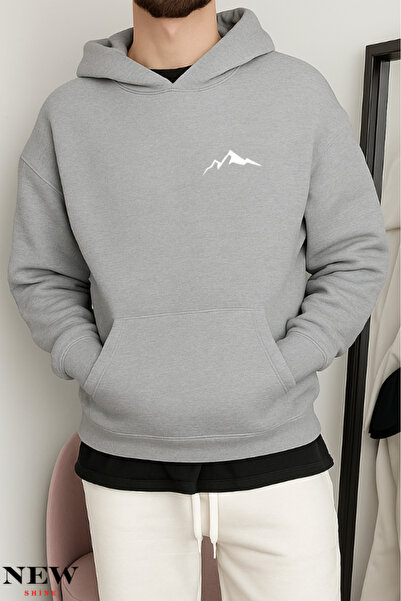 New Shine البلوز الجبلية المطبوعة