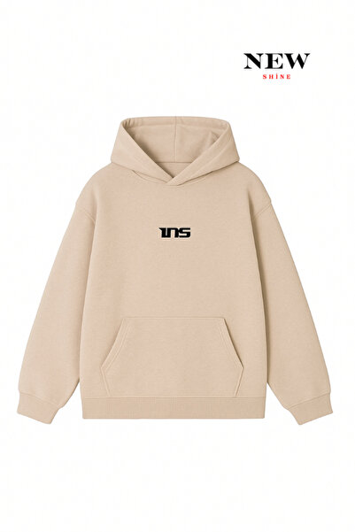 New Shine سويت شيرت مطبوع عليه نص