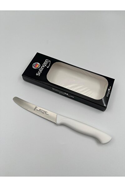 Solingen Orijinal Ritter Tırtıklı Doğrama Bıçağı - Beyaz