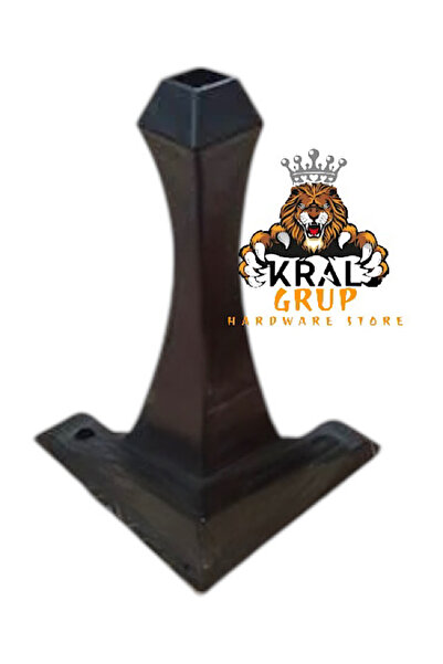 KRAL GRUP HIRDAVAT Plastik Puf, sehpa Ayağı, Lükens 28x16x16 Cm ( 2 Adet)