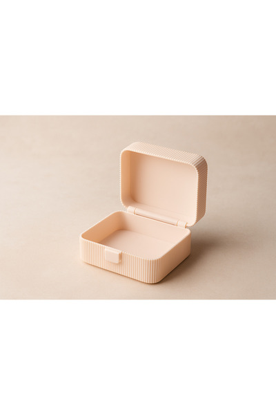 Dekor Square Design Storage Box 9X9X6 cm – Minimalist Organizer Box