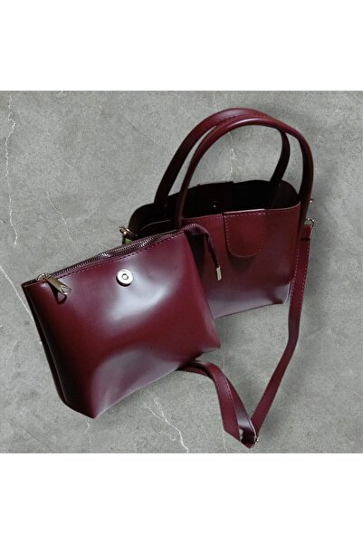 RMY MODA Single Compartment Bag with Handle and Shoulder Strap Makeup Bag