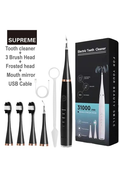 NEFFO Ultrasonic Elektrikli diş fırçası Tartar sökücü araçları temizleyici ağız bakım seti