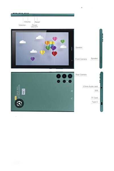 CIDEA CM822 8-Inch Smart Kids Tablet 8GB RAM 512GB 5G.