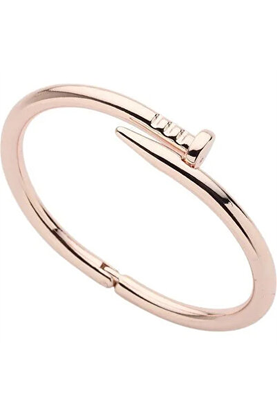 Genel Markalar Unisex Çivi Cartier Modeli Rose Renk Alaşım Bileklik